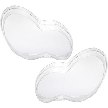Imagem de Tampa da lente do farol dianteiro, transparente, para W203 2001-2007 2038203161 2038201159, 1 par