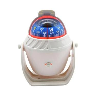 Imagem de Bússola Marítima com Luz LED - Bússola Giratória Eletrônica 12V para B