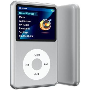 Imagem de Leitor MP3 Innioasis 128GB com Bluetooth 2.4" HiFi Sound Silver