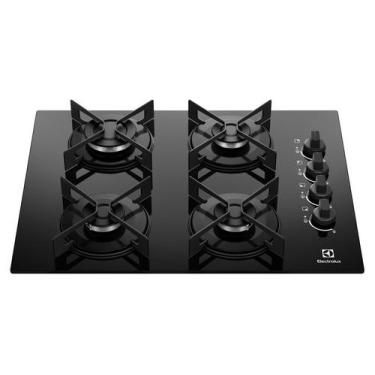 Imagem de Cooktop 4 Bocas a Gás GLP Preto Efficient KE4GR, Preto, Bivolt