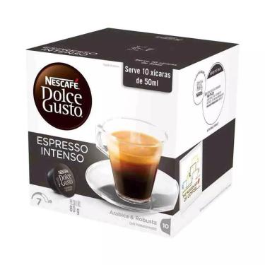 Imagem de Cápsulas Nescafé Dolce Gusto Espresso Intenso 10 Unidades 80g