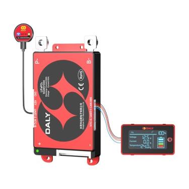 Imagem de DALY Tela BMS 48V 16S 100A - BMS inteligente com tela LCD de 3 polegadas, módulo Bluetooth WiFi, suporta RS485 CAN para carrinhos de golfe LiFePO4 de 48 V, motores elétricos externos, sistemas de