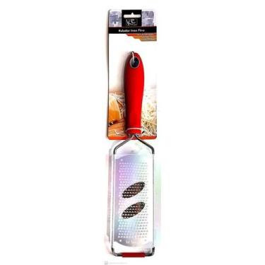 Imagem de Ralador com Cabo de Inox Fino Vermelho - Ke Home