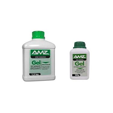Imagem de Limpa solda gel decapante 500g Inox Amz - Limpa Inox
