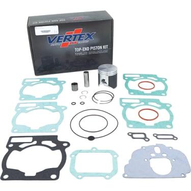 Imagem de Vertex VTK23928B-1 Kit de pistão de extremidade superior compatível com/substituição para KTM 125 EXC 2002-2006, 125 SX 2002-2006 54 mm diâmetro do cilindro, deslocamento de 125 cc, diâmetro do pistão