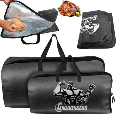 Imagem de Cobertor de churrasco para descansar carne, saco de descanso de carne para fumar, cobertor reutilizável para descanso de carne, adequado para peito, bifes, carne de porco, peru, presentes perfeitos