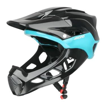 Imagem de Dynwave Capacete de bicicleta, capacete de bicicleta fashion adulto, versátil, ajustável e destacável para skate, mountain bike e ciclismo, Preto Azul