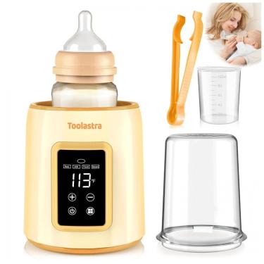 Imagem de Aquecedor de Mamadeira Toolastra, Aquecimento Rápido para Leite com Controle Preciso de Temperatura, Desligamento Automático, Livre de BPA -