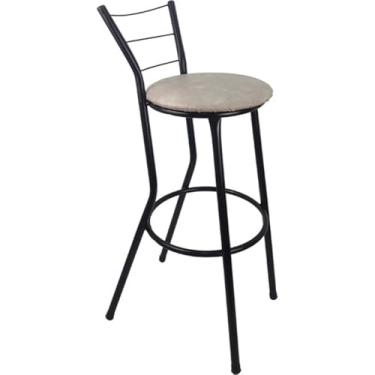 Imagem de Kit 4 Bancos Banqueta Alto Flex Americano Cozinha Balcão Bar Area Gourmet(Bege)