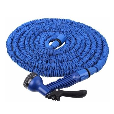 Imagem de Mangueira expansível retrátil Magic Hose 60m azul