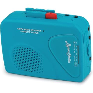 Imagem de Leitor de cassetes portátil Celeste ByronStatics com rádio FM/AM