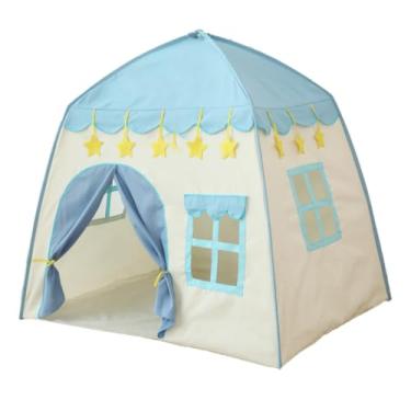 Imagem de Barraca Infantil Tenda Princesa Castelinho Para Menina (Azul)