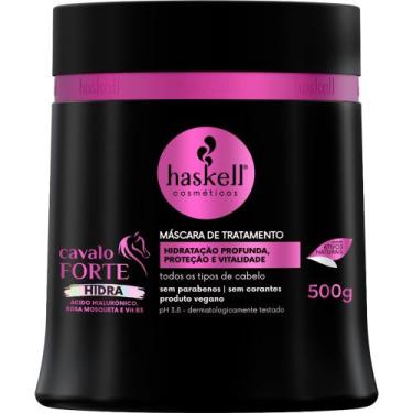 Imagem de Máscara de Tratamento Capilar Cavalo Forte Hidra Haskell, 500g