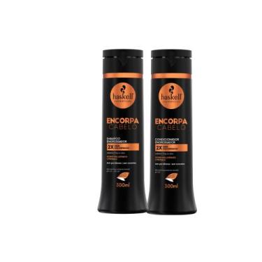 Imagem de Shampoo e Condicionador Encorpa Cabelo Haskell, 300ml