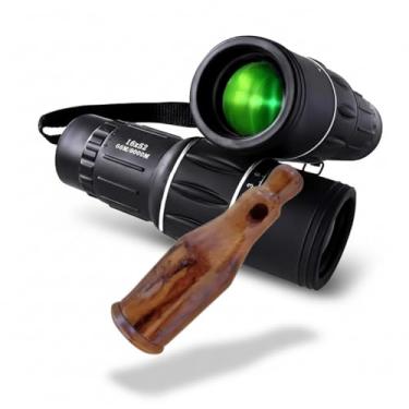 Imagem de Apito De Madeira Rola Modelo 21 + Luneta Observação de Pássaros