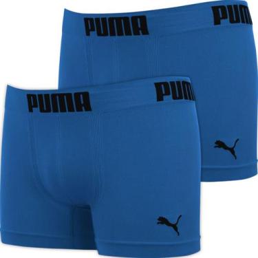 Imagem de Kit 2 Cuecas Boxer Puma Masculina Box Poliamida Cueca Sem Costura Conf