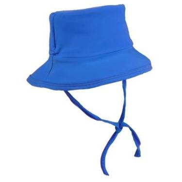 Imagem de Chapéu Praia Bebê e Infantil Proteção UV Azul Enseada Concuca-Masculino