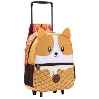 Imagem de Mochila de Rodinhas Infantil Animais Yepp Kids