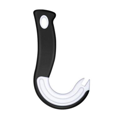 Imagem de Abridor de latas manual com alça ergonômica, ferramenta de cozinha de fácil aderência, removedor de tampa de pote para cozinhar em casa, viagens