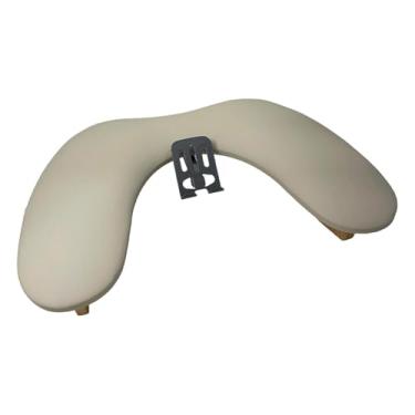 Imagem de FashionCha Apoio de braço para unhas, base antiderrapante, confortável e prático, acessório ideal para salão de manicure e pedicure, Cor Café