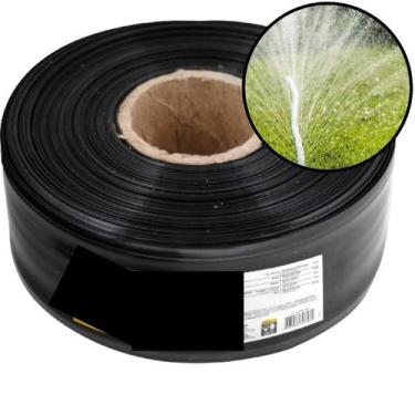 Imagem de Mangueira Irrigação Microperfurada 100 Metros Horta Plantação Resisten