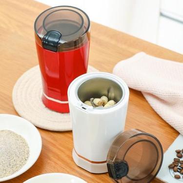 Imagem de Moedor Elétrico De Grãos Laminas de Aço Inoxidável Para Café Pimentas 