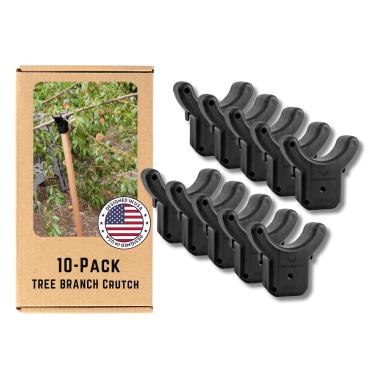 Imagem de Kalinar Muletas de árvore - Dispositivo de suporte de árvore DIY - Salve galhos de árvores frutíferas quebrando sob frutas pesadas, cabe em madeira padrão 2x2, barra em T, estacas de jardim de bambu