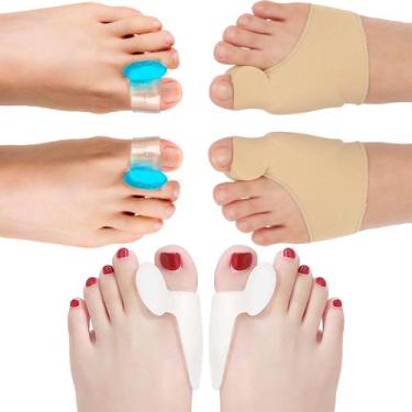 Imagem de Kit 3 Pares Protetor Corretor Joanete alivio da dor Cód-155 - SWG, BEG