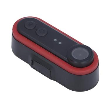 Imagem de Câmera de Visão Traseira de Ciclismo Com Luz Traseira, Visualização de 1080p HD Em Grande Angular, Prova de água IPX6 para Suporte à Noite