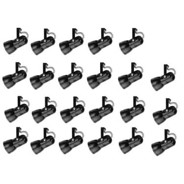 Imagem de Kit 23 Spot Trilho Perfilado Eletro calha Par20 Bulbo OL2 - Hiperlight