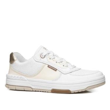 Imagem de Tênis Pegada Feminino em Couro Branco 212608-01-Feminino