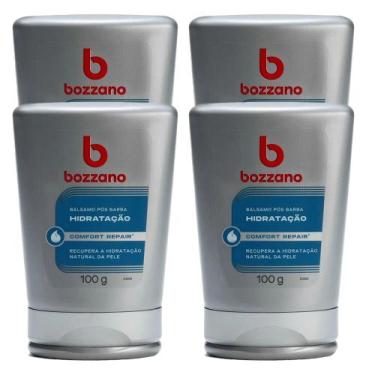 Imagem de Kit Bálsamo Pós Barba Bozzano Hidratação 100g - 4 Unidades