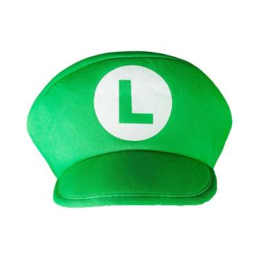 Imagem de Boina Mario ou Luigi Infantil Acessório pra Completar Fantasia - Fanta