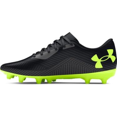 Imagem de Under Armour Tênis masculino Shadow Select 2 Jr, (002) Preto/Castlerock/High Vis Amarelo, 1.5 Little Kid