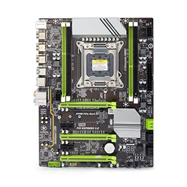 Imagem de Placa-mãe Turbo X79 adequada para LGA2011 ATX USB2.0 SATA3 PCI-E NVME M.2 SSD suporta memória REG ECC e combo de placa-mãe Xeon E5 Processorgaming