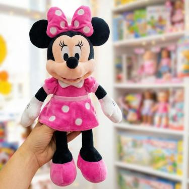 Imagem de Pelúcia Minnie de 50cm Rosa GRANDE Linda Pelucia Super Macia - Minie mickey - PANAMI