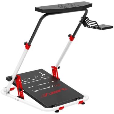 Imagem de Sim Racing Wheel Stand Simulator Cockpit Wheel Stand Racing Steering Shifter Mount Fit for Logitech G25, G27, G29, G920 Racing Simulator Cockpit Video Game Accessories, Shifter Wheel Pedals NOT