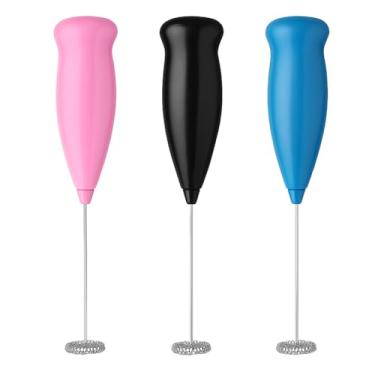 Imagem de Mini Mixer Portátil para Bebidas – Espumador de Café e Cappuccino | Batedor em Aço Inoxidável | Funciona com 2 Pilhas AA | Fácil de Limpar e Transportar