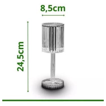 Imagem de Abajur acrilico abj-001 snel - Uzy