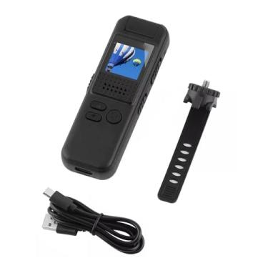 Imagem de Câmera de corpo portátil HD 1080P Night Cam Filmadora com lente rotativa de 180°