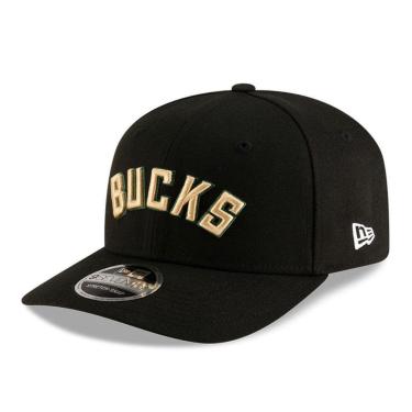 Imagem de BONE NEW ERA 9SEVENTY STRTCH SNAP MILWAUKEE BUCKS NBA PRETO-Masculino