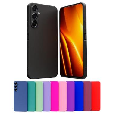 Imagem de Capa Case Celular Compatível Samsung Galaxy A16 Silicone Macio Interior Veludo Proteção De Câmera (VERDE MENTA)