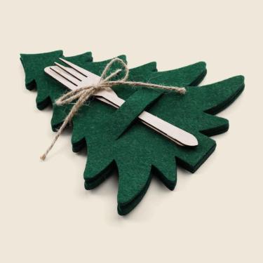 Imagem de Porta Talher Magic Verde C/3 Unidades 18x21cm - Acasa Verde