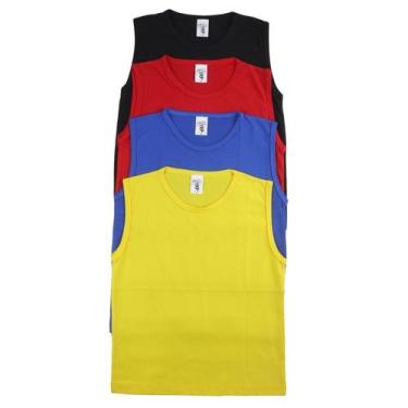 Imagem de Camiseta Regata Bebê Infantil Cores Reativas Verão Outono - Batutinhas