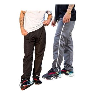 Imagem de 2 Calças  Adulto Tactel Slim Esportiva Estiloso Inverno 076 - J94, 1 c