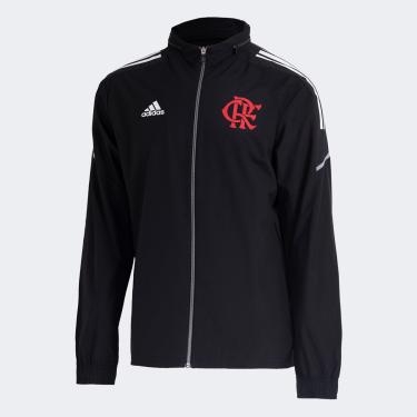 Imagem de Jaqueta Flamengo 21/22 Adidas Chuva Masculina-Masculino