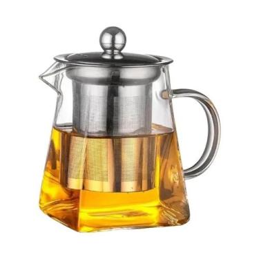 Imagem de Chaleira De Vidro Borossilicato Resistente Ao Calor 350/550/750/950ML 