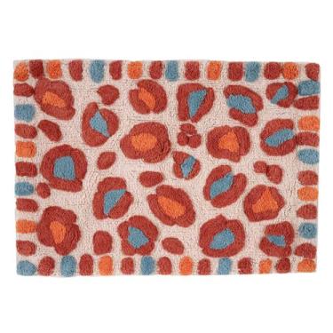 Imagem de Tapete de Banheiro Leopardo Westwing Collection, Colorido