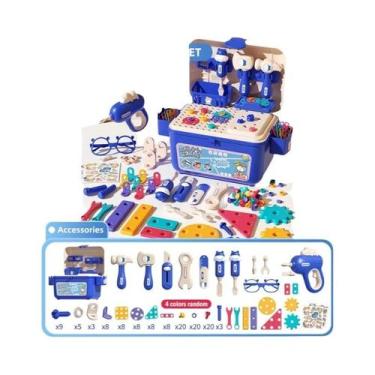 Imagem de Caixa De Ferramentas Elétrica Para Crianças, Quebra-Cabeça De Montagem