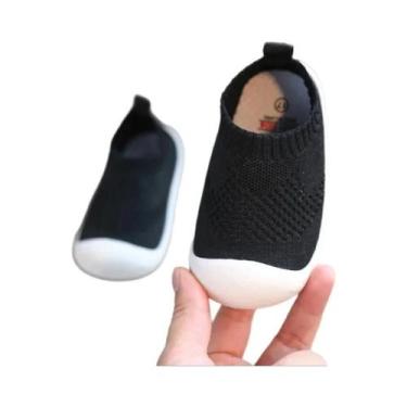 Imagem de Sapatos Respiráveis De Malha Para Bebês E Crianças Pequenas, Primeiros